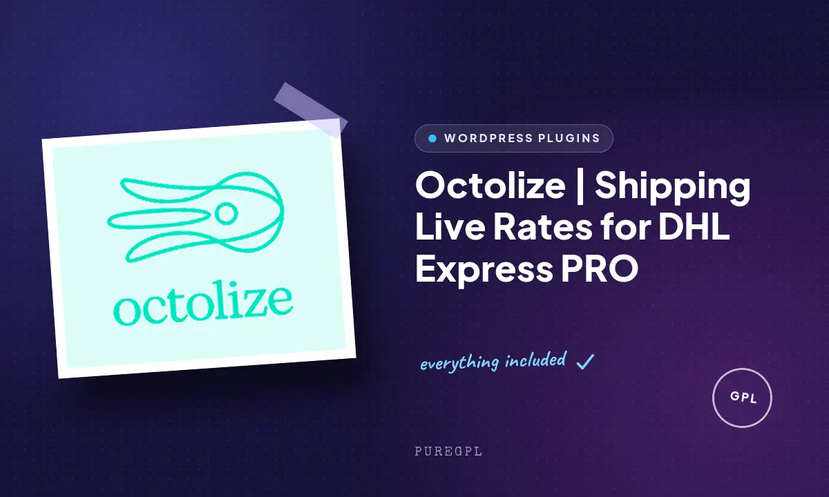 Octolize | Shipping Live Rates for DHL Express PRO