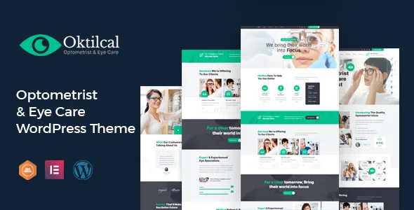 oktilcal eye care wordpress theme 1