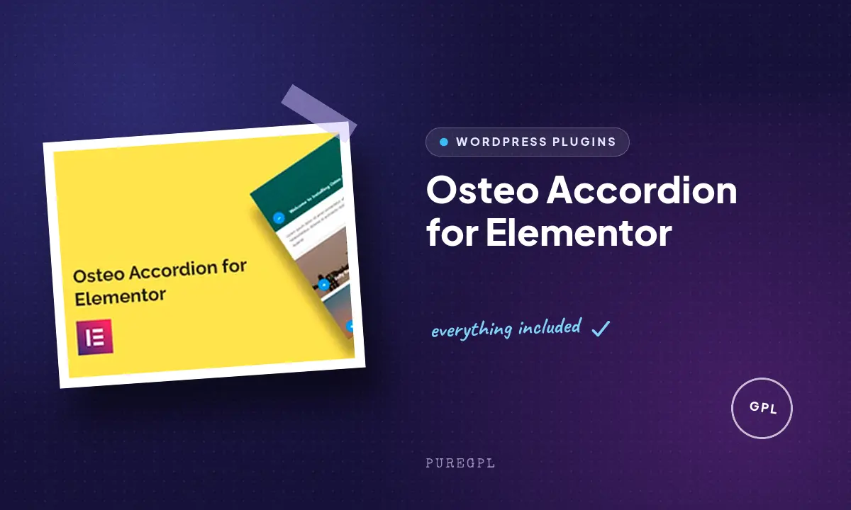 Osteo Accordion for Elementor