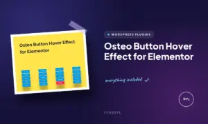 osteo button hover effect for elementor