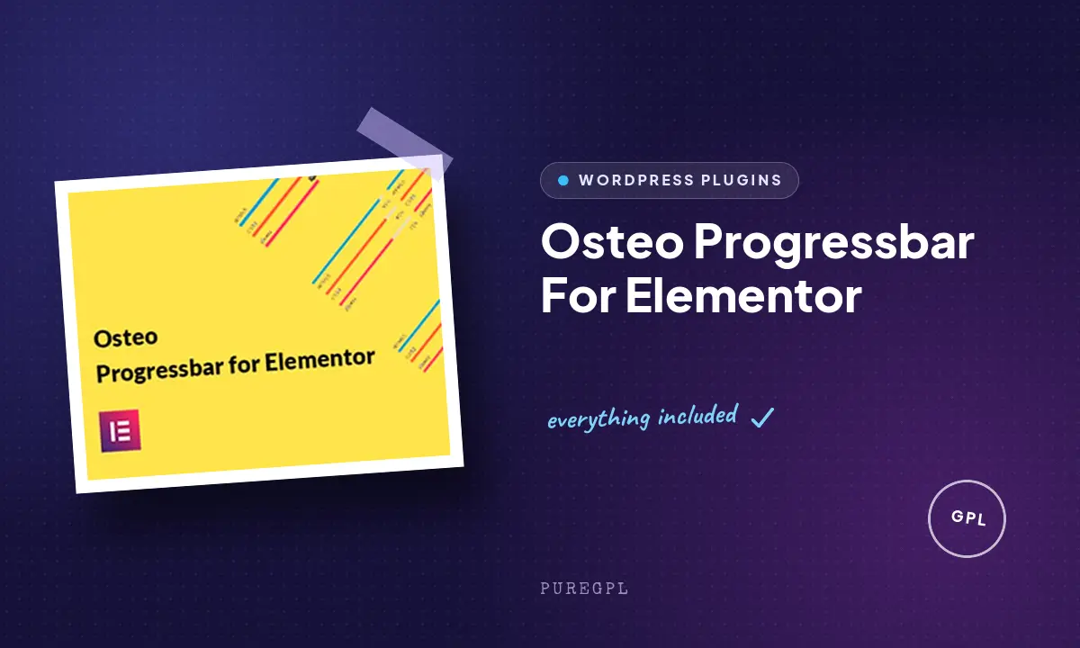 Osteo Progressbar For Elementor