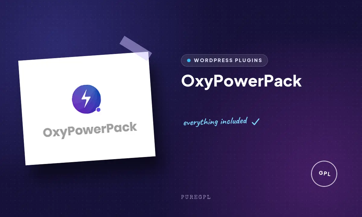 OxyPowerPack