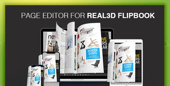 page editor for real3d flipbook 1