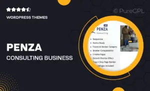 Penza – Consulting & Business WordPress Theme