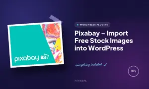 pixabay import free stock images into wordpress