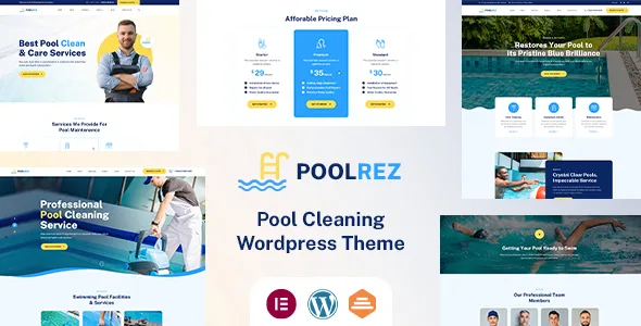 poolrez pool cleaning wordpress theme 1