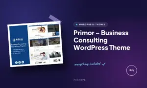 primor business consulting wordpress theme