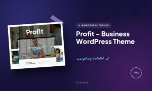 profit business wordpress theme