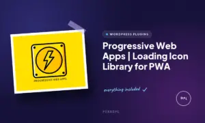 progressive web apps loading icon library for pwa