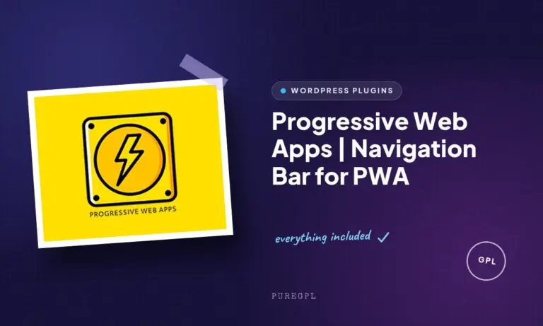 progressive web apps navigation bar for pwa