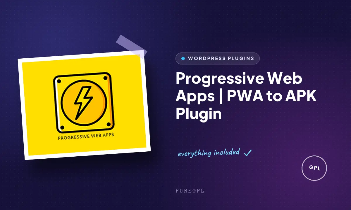 Progressive Web Apps | PWA to APK Plugin