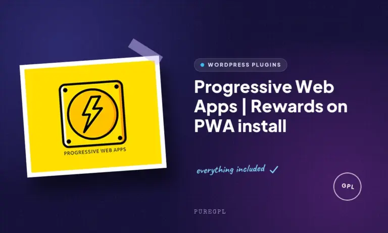 progressive web apps rewards on pwa install