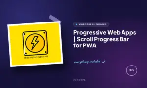 progressive web apps scroll progress bar for pwa