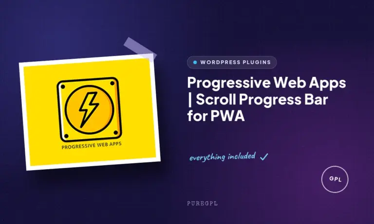progressive web apps scroll progress bar for pwa