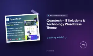quantech it solutions technology wordpress theme