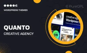 Quanto – Creative Agency WordPress Theme