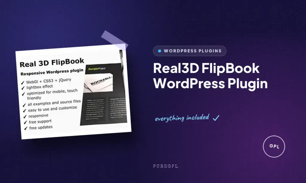 real3d flipbook wordpress plugin