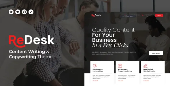 redesk content writing copywriting theme 1