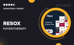 Resox – Physiotherapy WordPress Theme