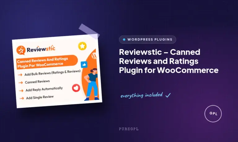 reviewstic canned reviews and ratings plugin for woocommerce