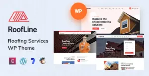 RoofLine – Roofing Services WordPress Theme
