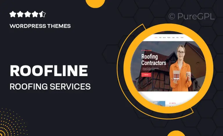 roofline roofing services wordpress theme