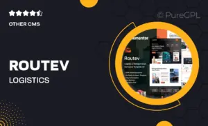 Routev – Logistics & Transportation Elementor Template Kit