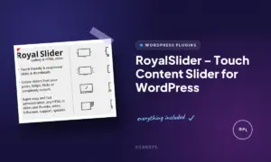 royalslider touch content slider for wordpress