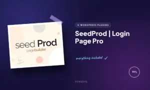 seedprod login page pro