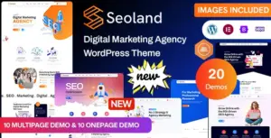 Seoland – SEO And Digital Marketing Agency WordPress Theme