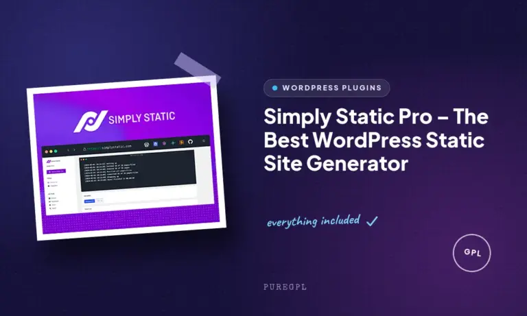 simply static pro the best wordpress static site generator