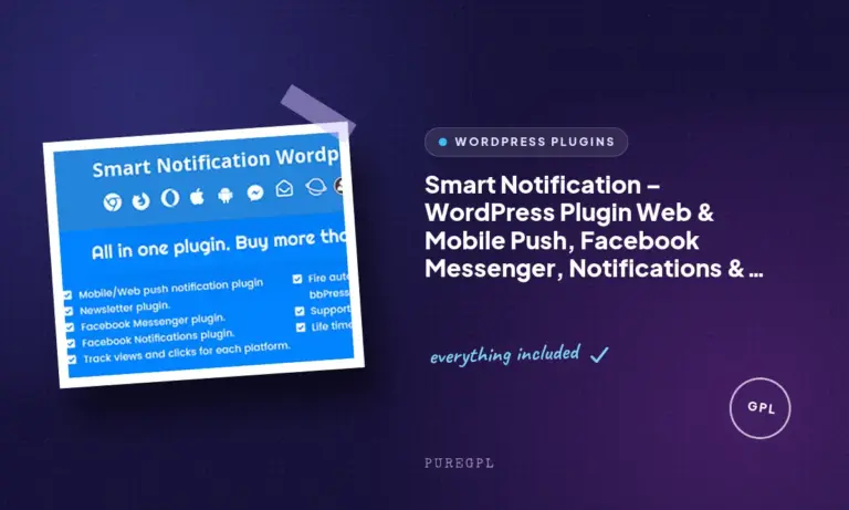 smart notification wordpress plugin web mobile push facebook messenger notifications newsletter
