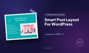 smart post layout for wordpress