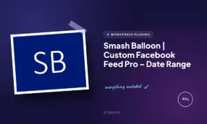smash balloon custom facebook feed pro date range 1