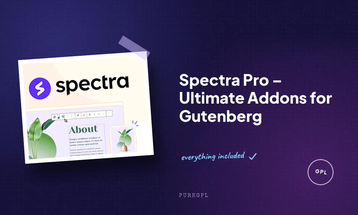 Spectra Pro – Ultimate Addons for Gutenberg