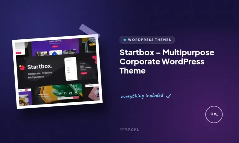 startbox multipurpose corporate wordpress theme