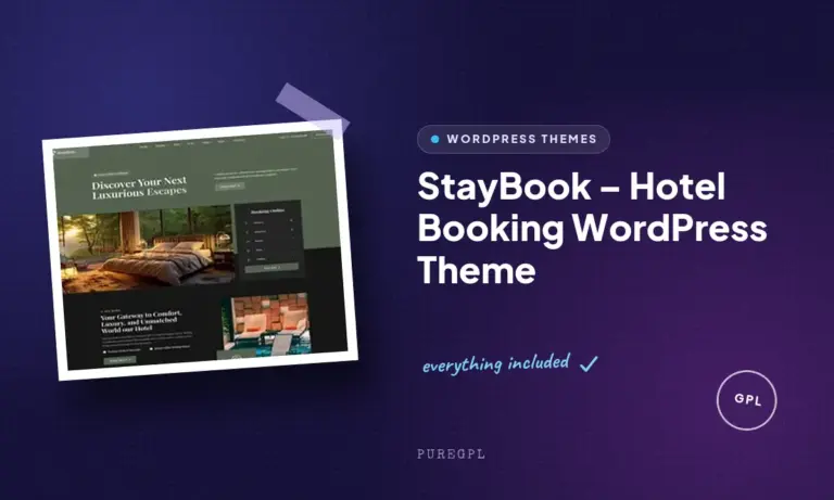 staybook hotel booking wordpress theme