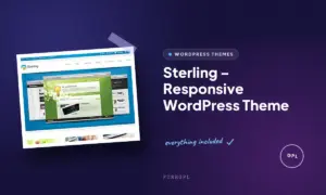 sterling responsive wordpress theme