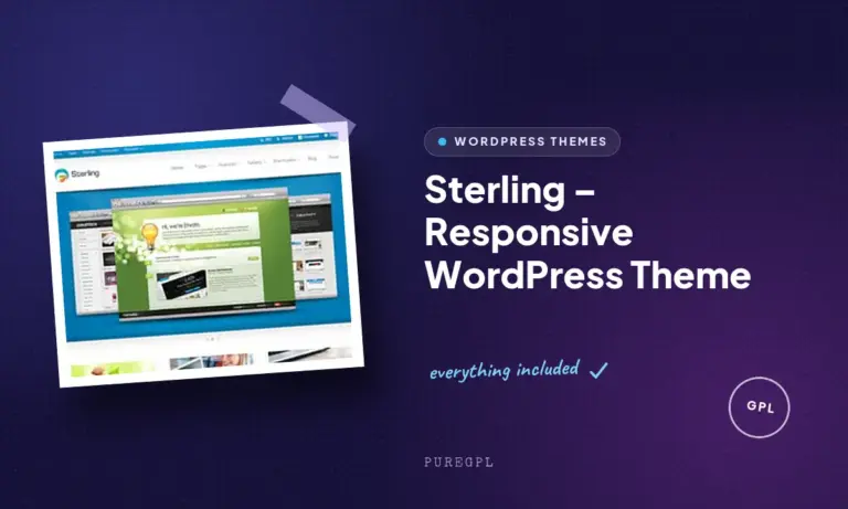 sterling responsive wordpress theme
