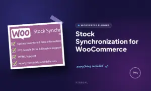 stock synchronization for woocommerce