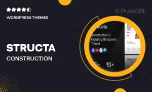Structa – Construction & Industry WordPress Theme