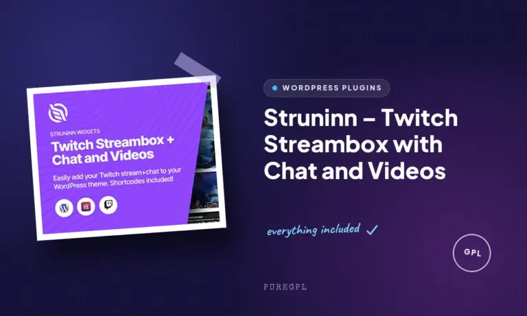 struninn twitch streambox with chat and videos