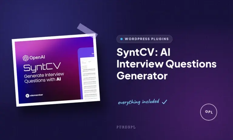 syntcv ai interview questions generator