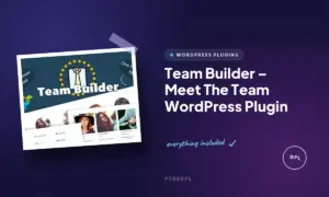team builder meet the team wordpress plugin