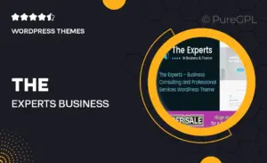 The Experts – Business Consulting and Professional Services WordPress Theme