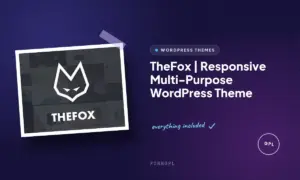thefox responsive multi purpose wordpress theme