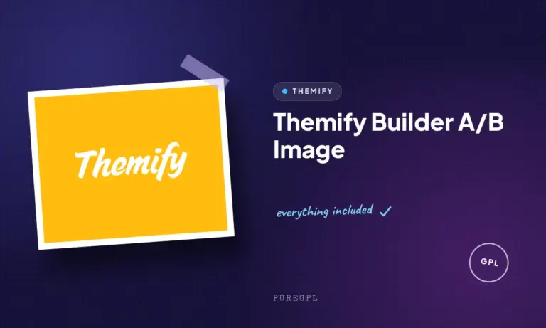 themify builder a b image