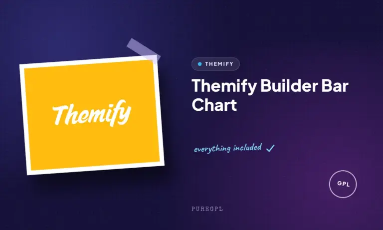 themify builder bar chart