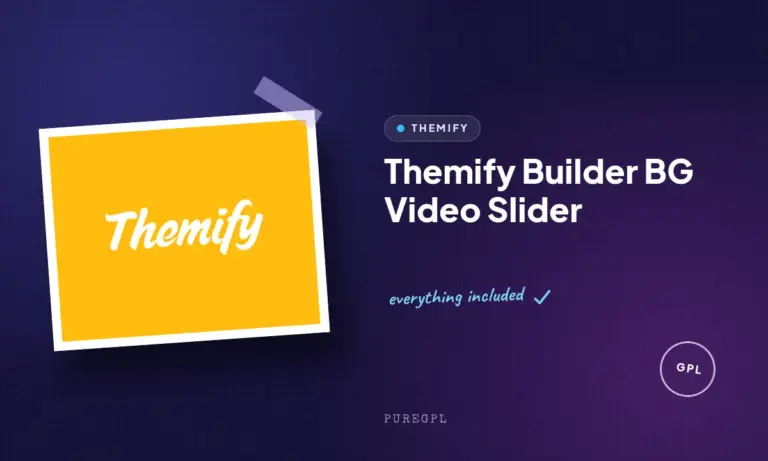 themify builder bg video slider