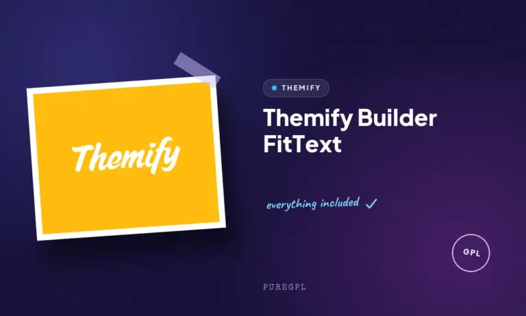 themify builder fittext